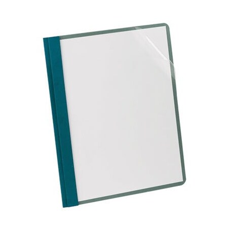 Tops Business Forms Oxford, Earthwise By Oxford Recycled Clear Front Report Covers, Letter Size, Blue, 25PK 57872